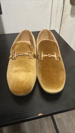 Gold Dress Shoes