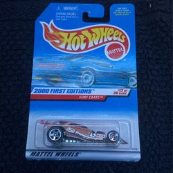 2000 First Edition Surf Crate Hot Wheels