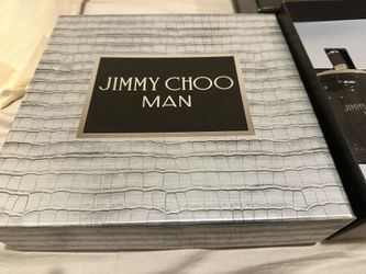 Jimmy Choo Man 3-Piece Gift Set – 3.3 oz EDT + 1 oz Travel Spray + Shower Gel (New)