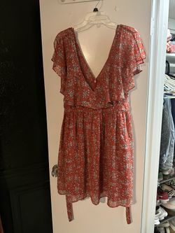 Forever 21 Floral Dress 2XL