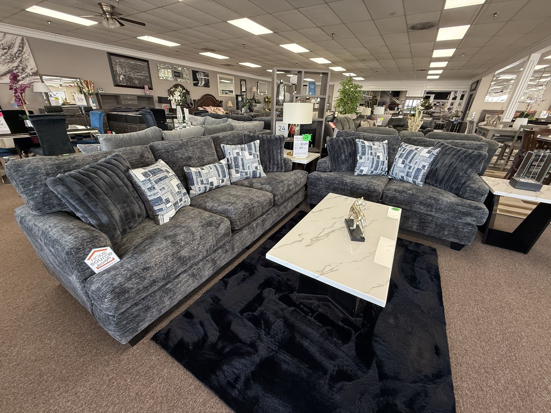 2 Pc Sofa And Loveseat