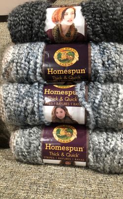 4 of LION BRAND YARN each 8 OZ 🧶