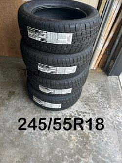 Set Of Firestone Firehawk Pursuit AWT 245/55R18 103V is a high-performance all-weather