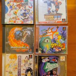 PlayStation 1 Japanese Import Games