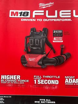 Milwaukee Pack Blower