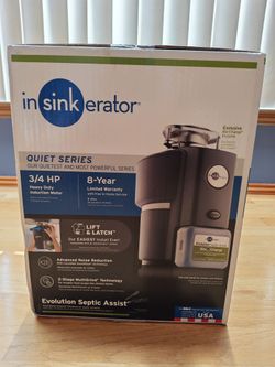 IN SINK ERATOR 3/4HP EVOLUTION SEPTIC ASSISTANT