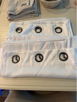2  sets of blackout curtains ( 36x84)