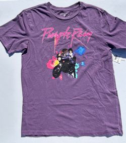 NEW girls boys 18 Prince Purple rain t shirt