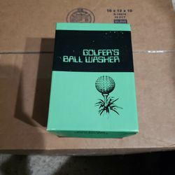Vintage Novelty  Ball Washer For Golfers