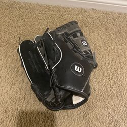 Women’s Wilson 11”  Genuine Leather Glove For Left Handed throwers