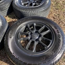 Wheels & Tires 245/70R17 – 2018 Jeep decent tread  – Set of 4