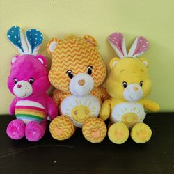 2015 CARE BEARS - SET OF THREE 