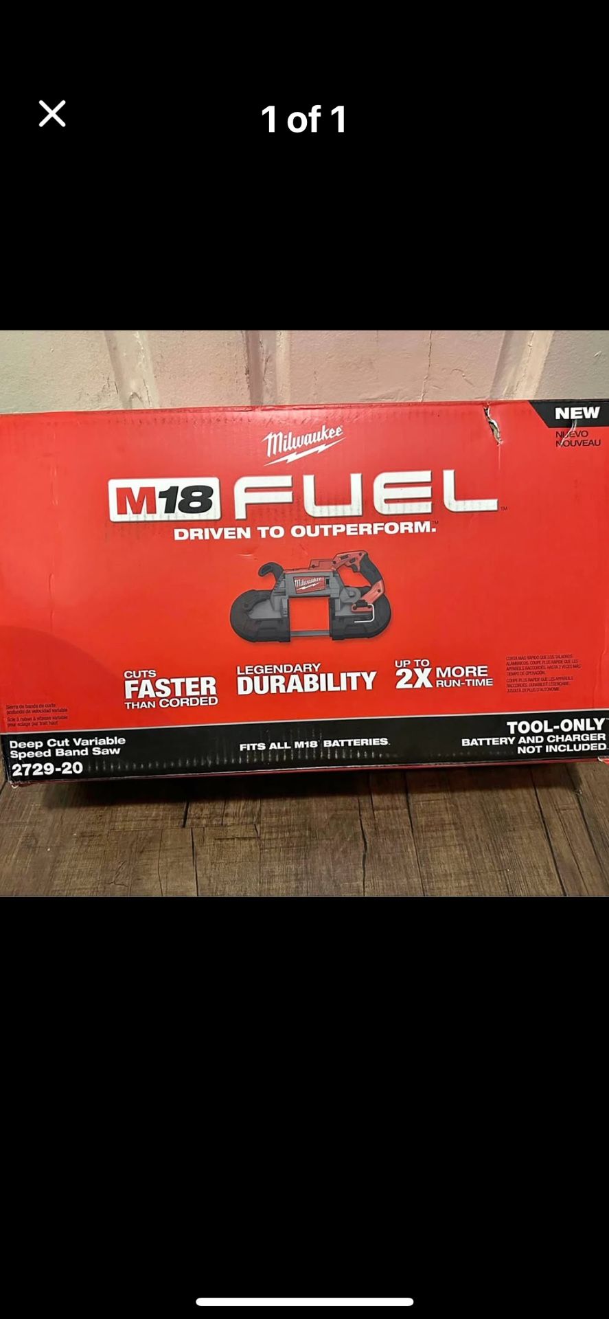 Milwaukee M18 FUEL 18V Lithium-Ion Brushless Cordless Deep Cut Band Saw (Tool-Only)