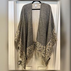 CROFT & BARROW • Leopard Sweater