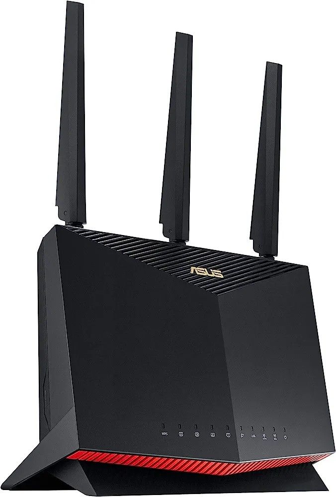 ASUS RT-AX86U (AX5700) Dual Band WiFi 6 Extendable Gaming Router, 2.5G Port, Gaming Port