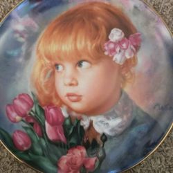 Artaffects Julia Porcelain Plate by Maurizio Goracci