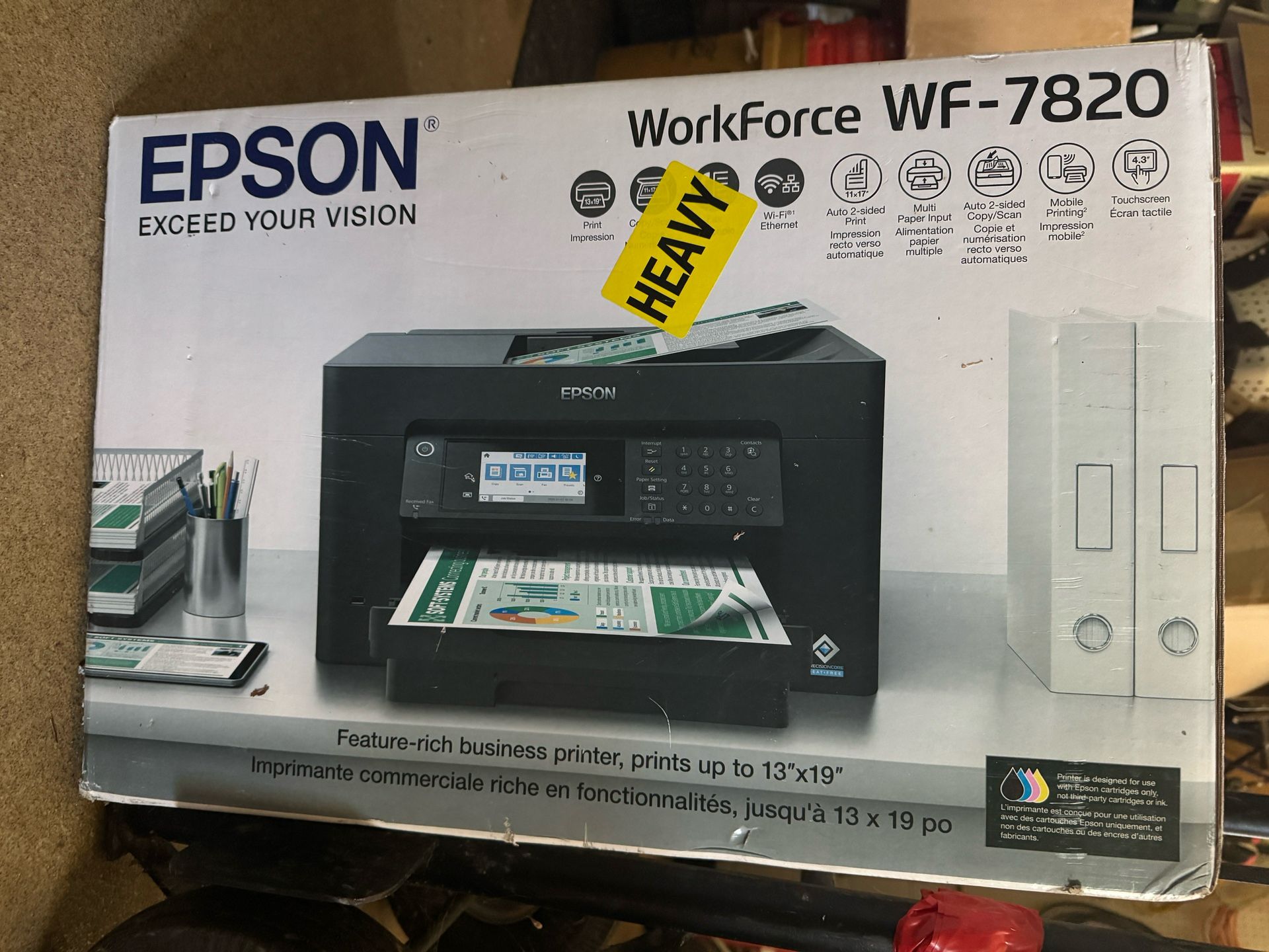 NEVER OPENED Epson WorkForce Pro 7820