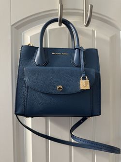 Michael Kors Small Mercer Bag in Dark Chambray