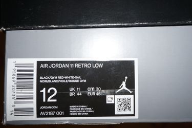 Jordan Retro 11 Low (M 12)