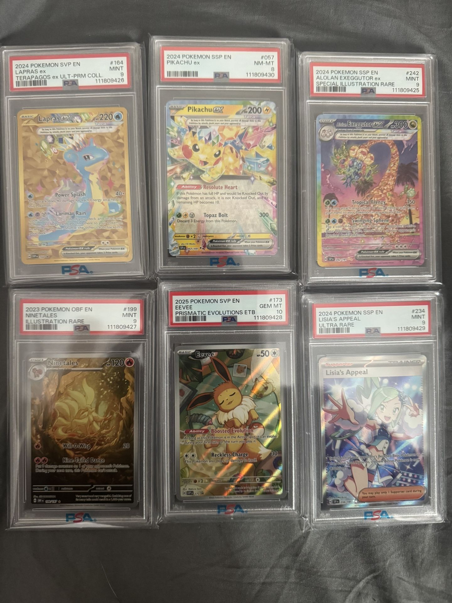 PSA Graded Cards