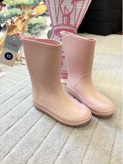 Size 13 little girl rain boots