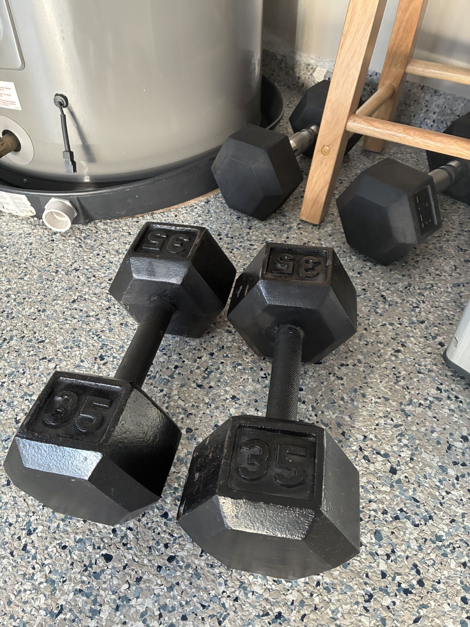 35lbs Dumbbells