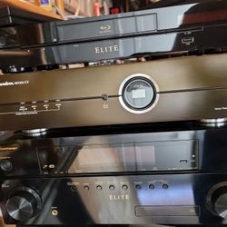Pioneer Receiver.  https://offerup.com/redirect/?o=Qmx1LXJheS5hbg== Power Conditioner Everything works.