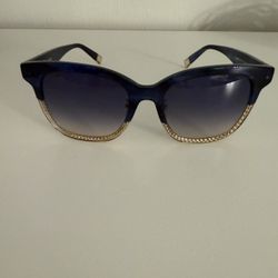 Escada Designer Sunglasses – Gold & Black – Elegant Style