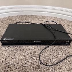 Sony Blu-Ray Player Dvd