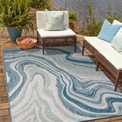 8/10 Outdoor Indoor Rug Carpet 