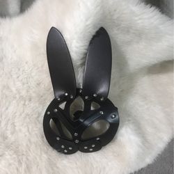 🔥🔥black Cosplay Rabbit Mask🔥🔥