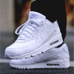 Nike Air Max 90 Triple White (CN8490-100) 
Fits like Men's Size 11-11.5