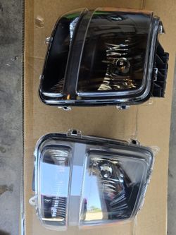 Dodge Nitro Headlights Black