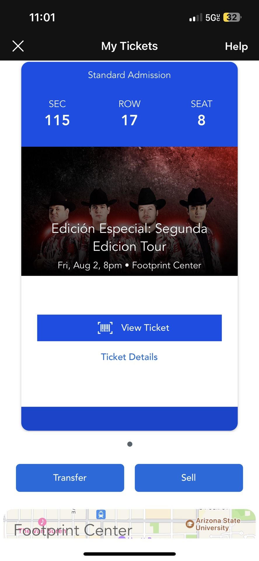 1 Ticket For Edición Especial
