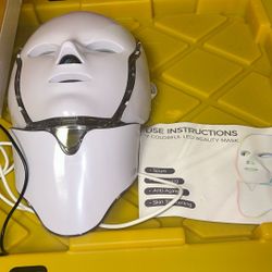 Colorful LED beauty Mask