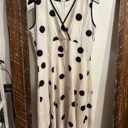 Polkadotted dress