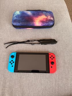 Nintendo Switch V2 with Carrying Case