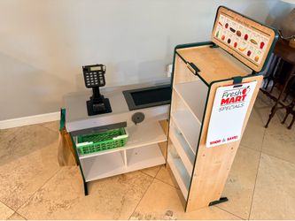 Fresh Mart Kids Grocery Store Playset