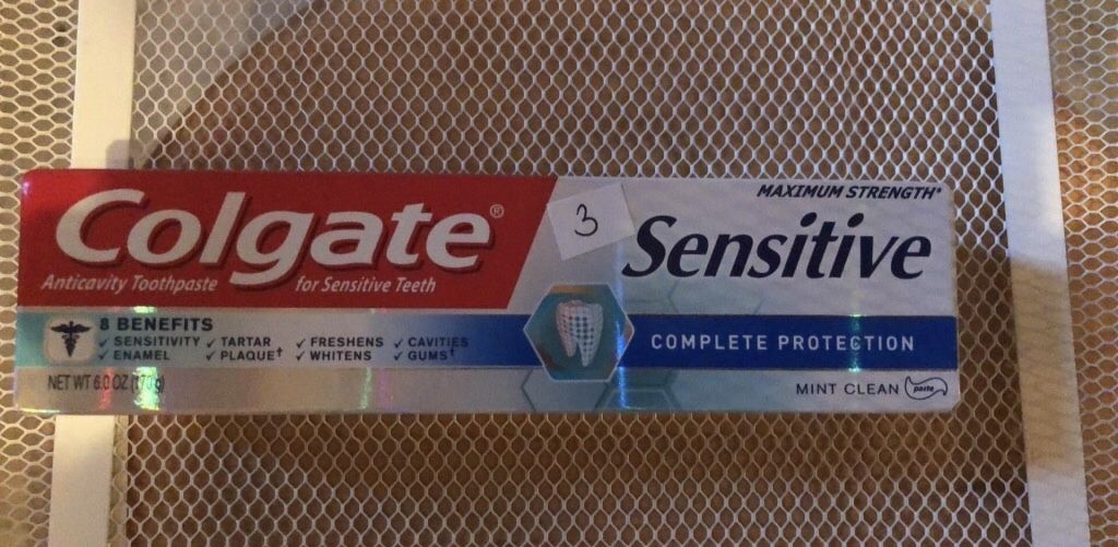 Colgate Sensitive toothpaste