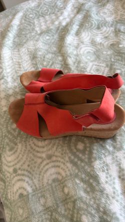Clark’s Wedges. Almost new. Worn once. Size 10