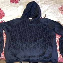 A Black Dior Hoodie 