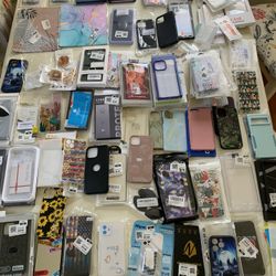 New/Open Box Lot of Approx. 70 Pieces Of Phone cases & Tablet Accessories! iPhone & Android 