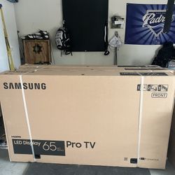 Samsung 65in Tv 