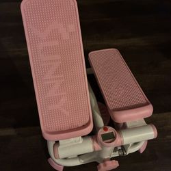 Pink Stepper Exercise
