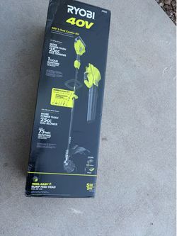 🔥 Ryobi 40V 2-Tool Combo Kit - String Trimmer + Blower 🔥 Brand New - Still in Sealed Box!