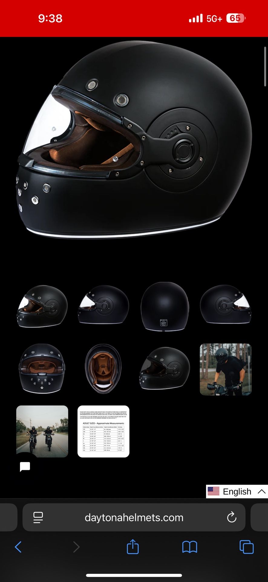 Daytona Helmet