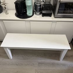 White Bench