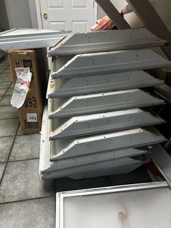 Metal Shelving Units – Set of Multiple