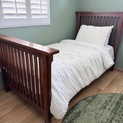 Mission Style Twin Bed Frame