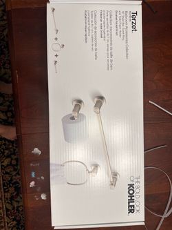 Kohler Terzet 3 piece set satin nickle